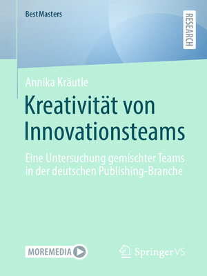 cover image of Kreativität von Innovationsteams